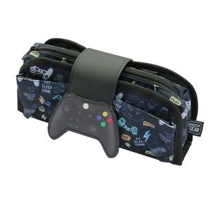 Pen+Gear Kids Video Game Zippered Pencil School Supply Pouch